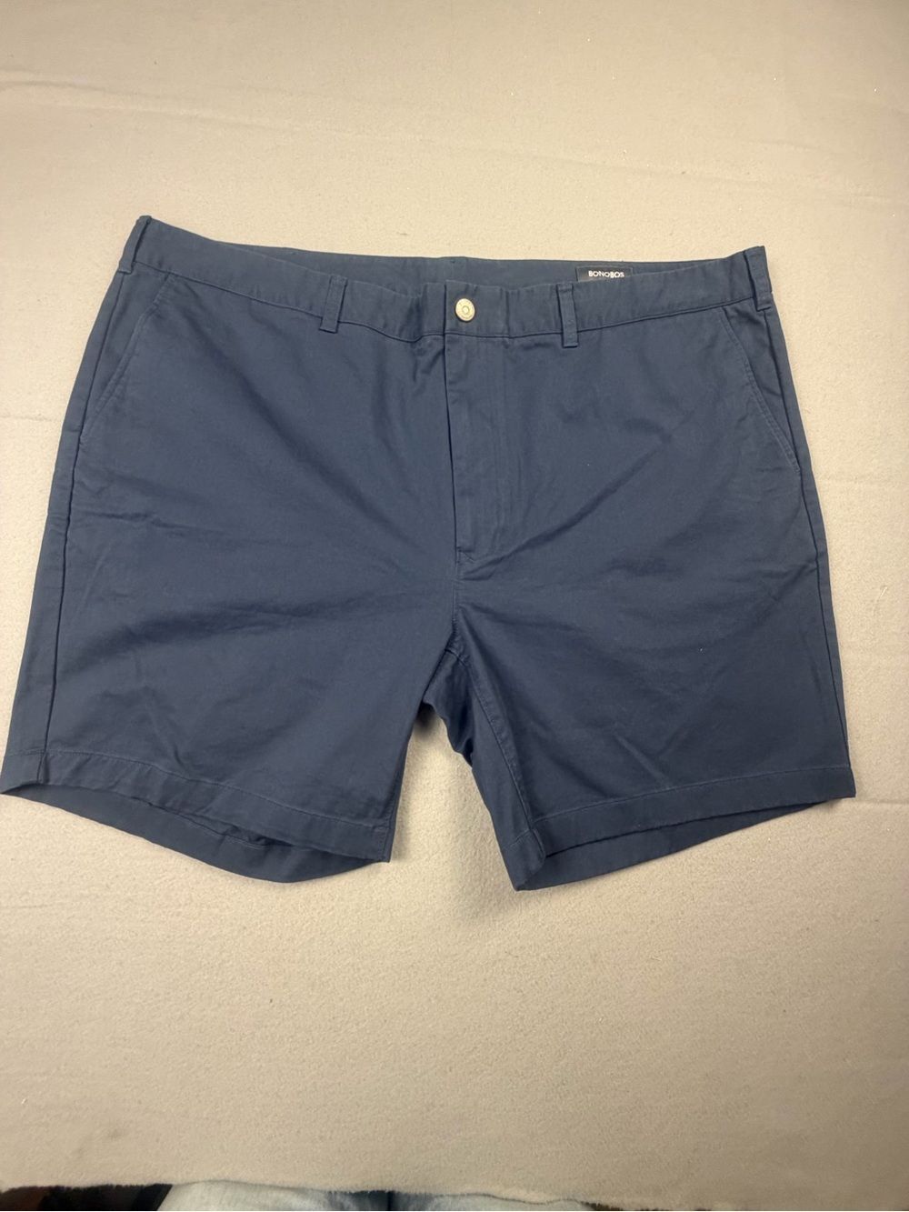 Bonobos Navy Flat-Front Men's Shorts 46